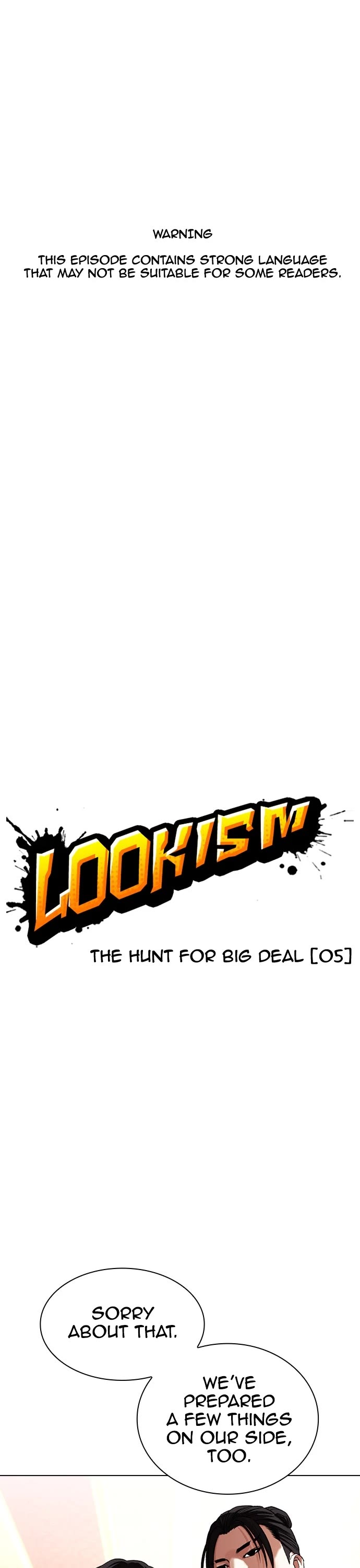Lookism Chapter 415 page 1 - Chapter 415: Ep. 415: The Hunt For Big Deal (5)