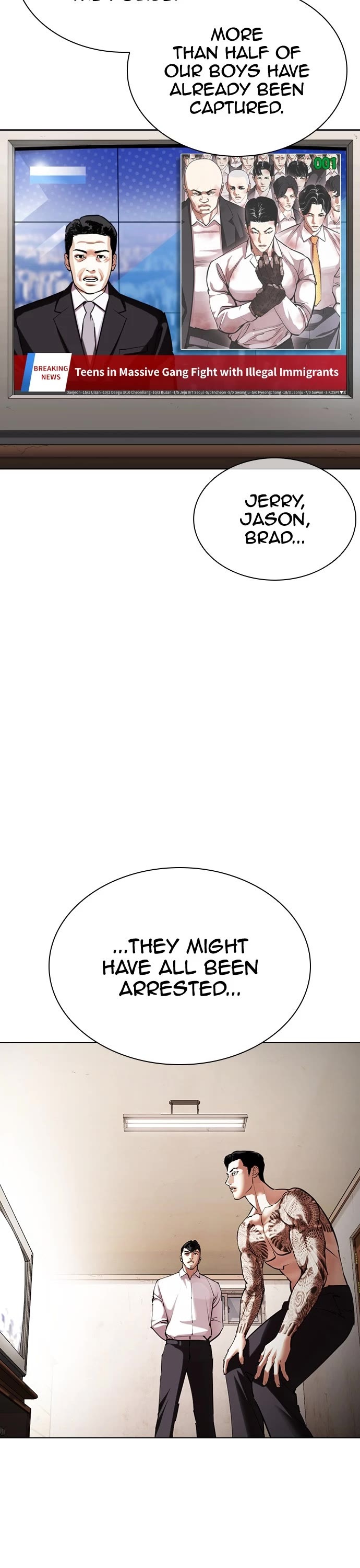 Lookism Chapter 430 page 28 - Chapter 430: Ep 430: The United Four Major Crews (1)