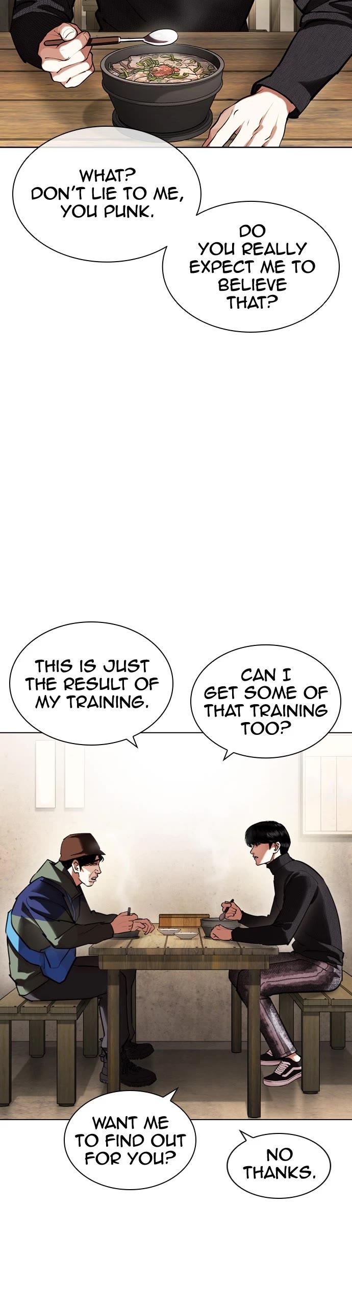 Lookism Chapter 430 page 54 - Chapter 430: Ep 430: The United Four Major Crews (1)