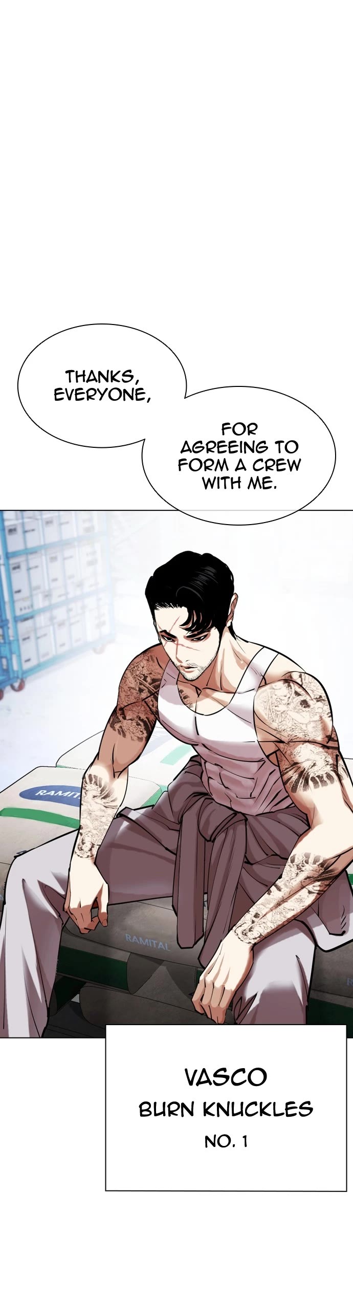 Lookism Chapter 430 page 59 - Chapter 430: Ep 430: The United Four Major Crews (1)