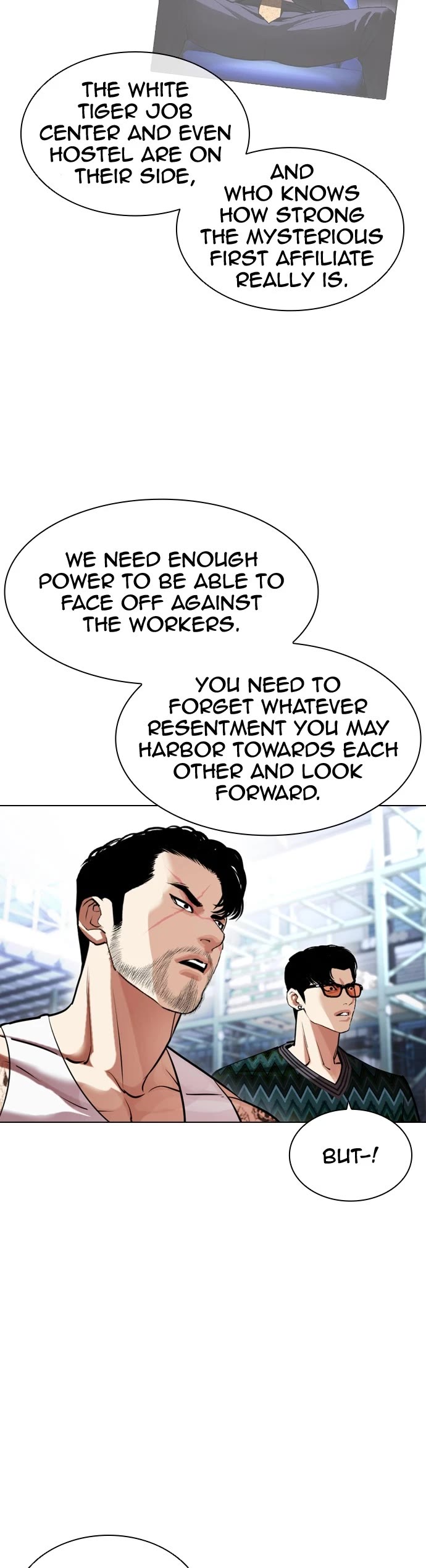 Lookism Chapter 431 page 9 - Chapter 431: Ep 431: The United Four Major Crews (2)