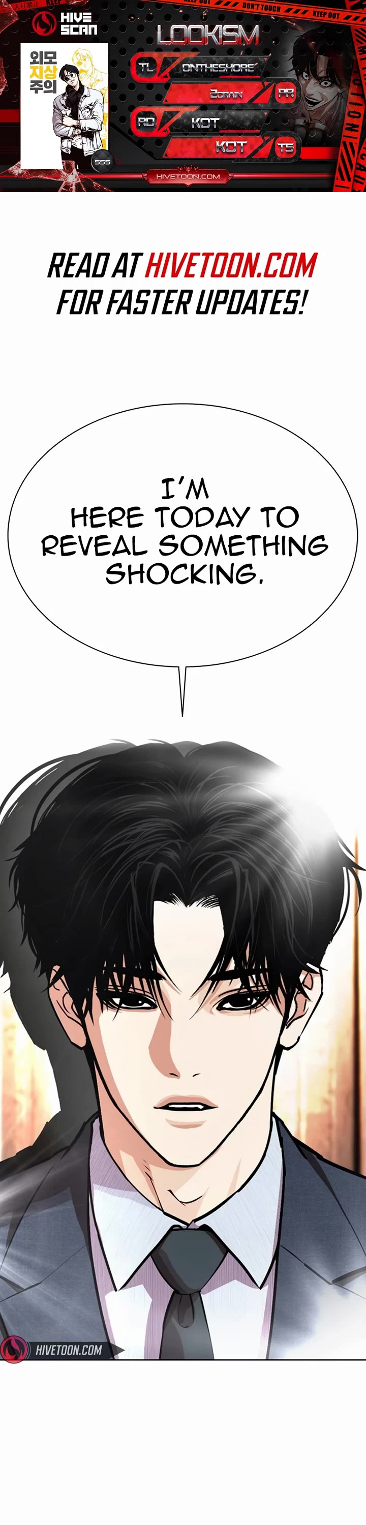 Lookism Chapter 555 page 1 - Chapter 555: Divine Order [04]
