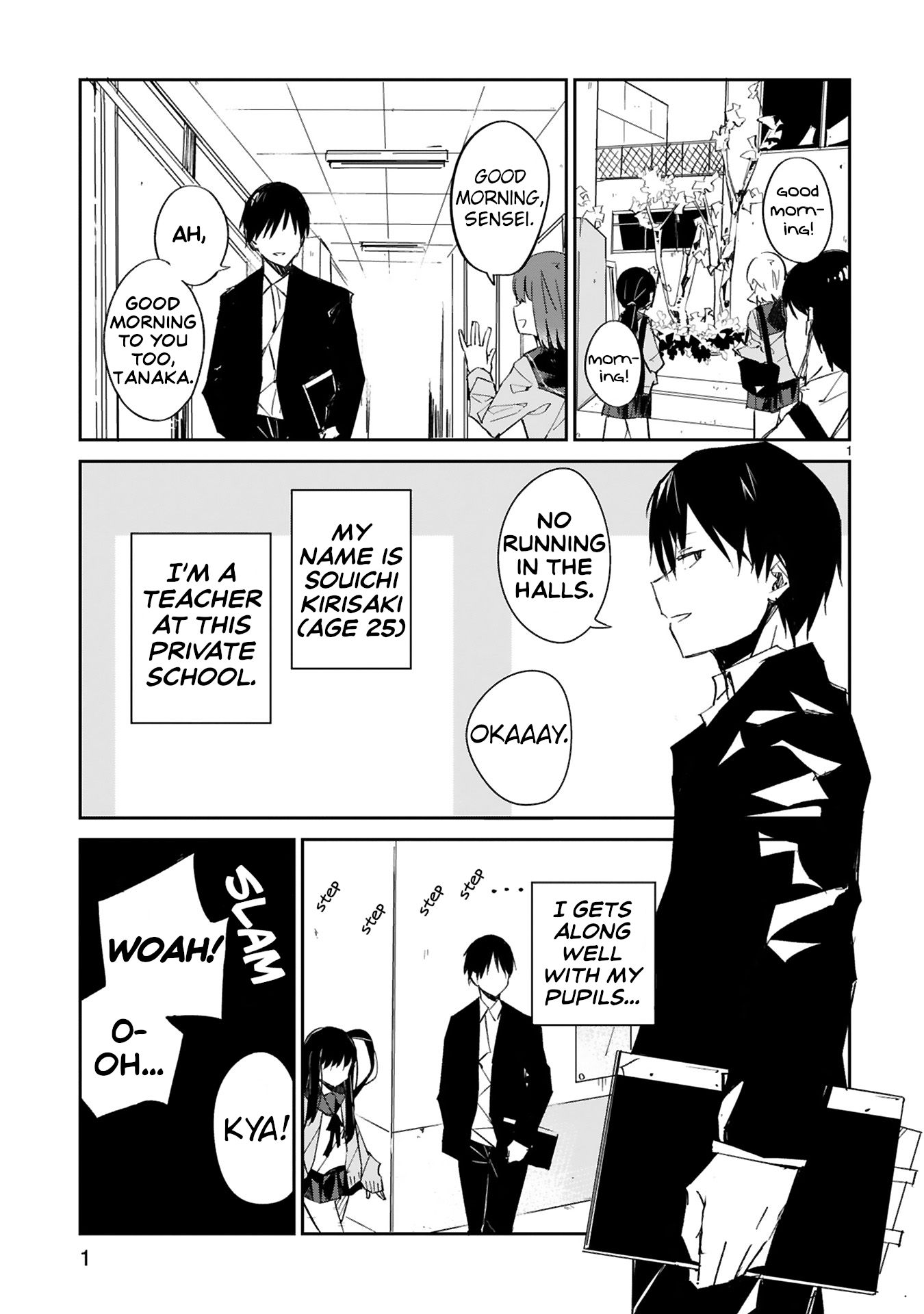 Loooser Loser Loser Loser Sensei Chapter 1 page 1 - Chapter 1: Oneshot