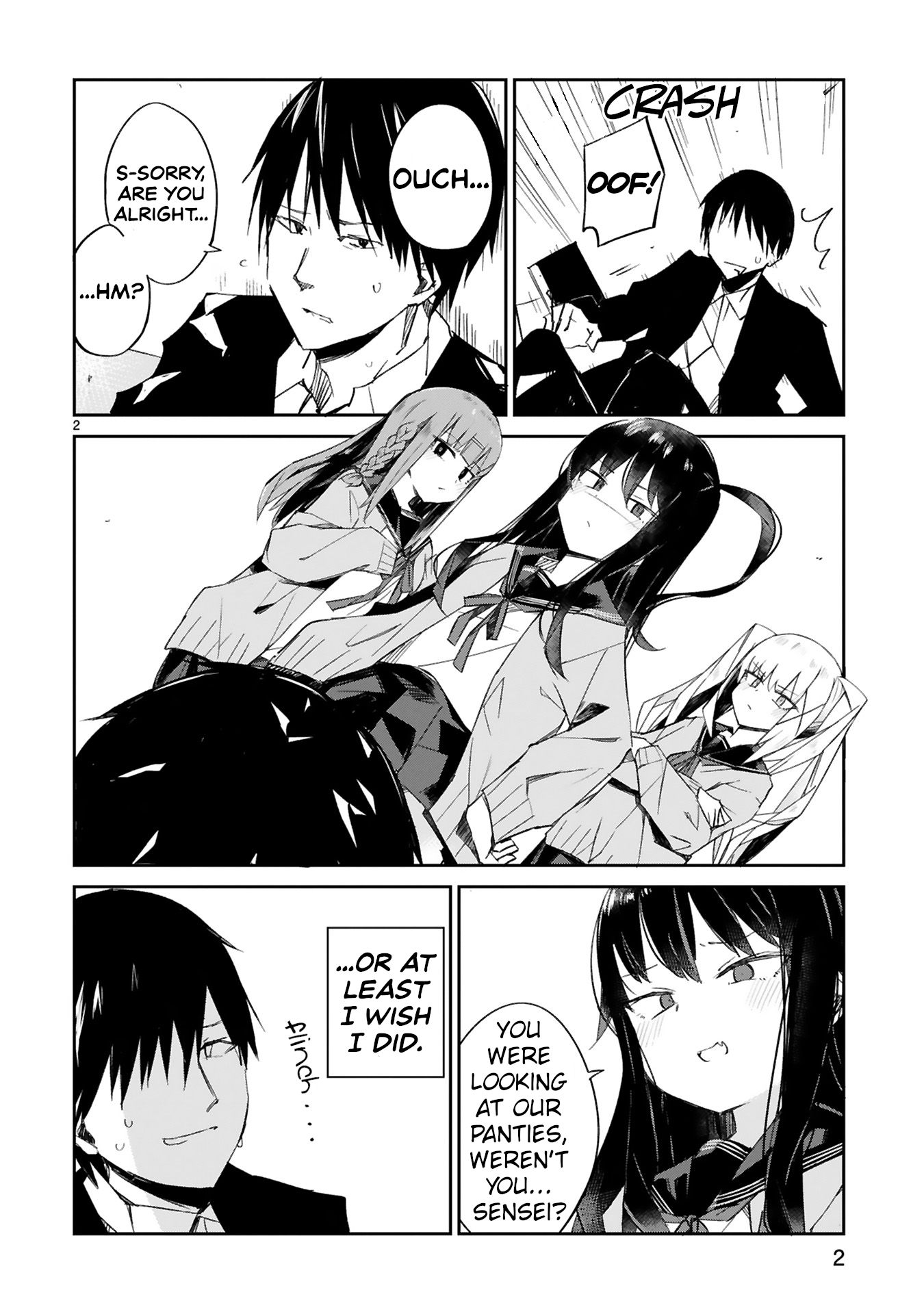 Loooser Loser Loser Loser Sensei Chapter 1 page 2 - Chapter 1: Oneshot