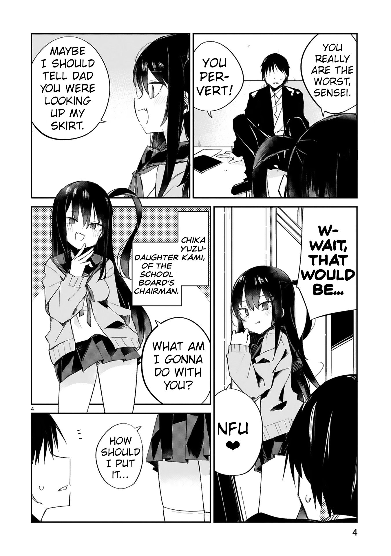 Loooser Loser Loser Loser Sensei Chapter 1 page 4 - Chapter 1: Oneshot