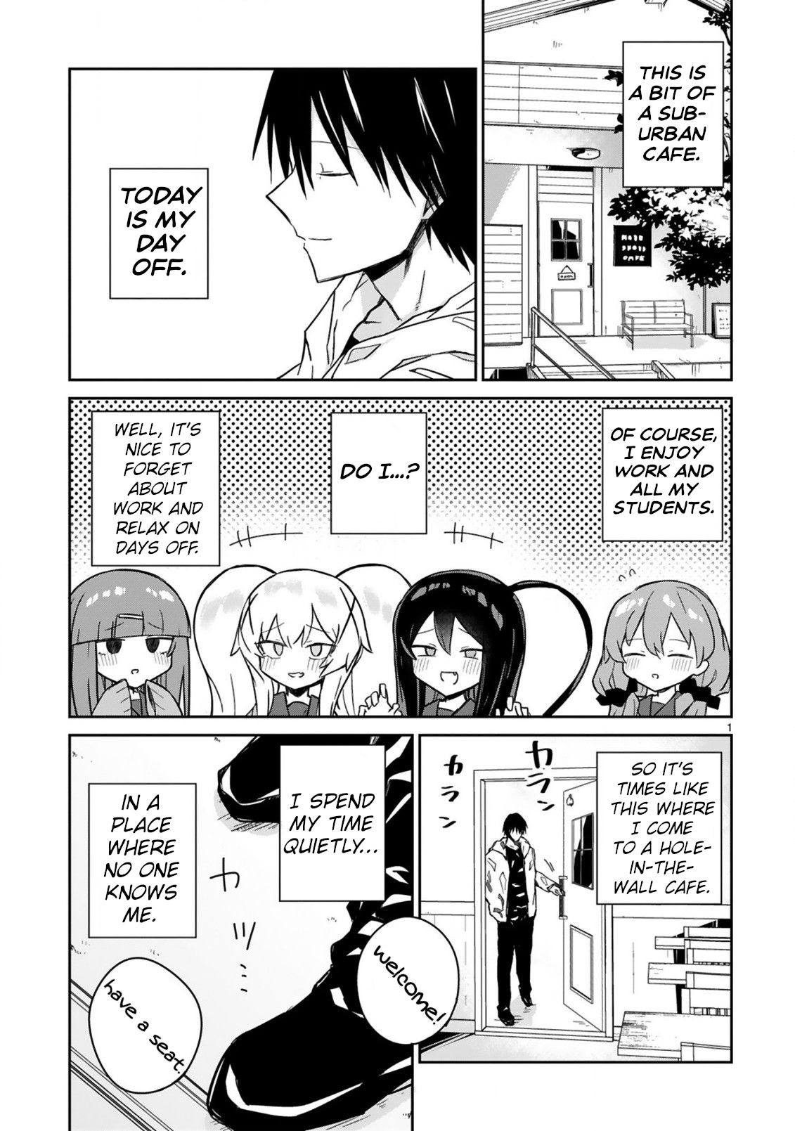 Loooser Loser Loser Loser Sensei Chapter 11 page 1 - Chapter 11