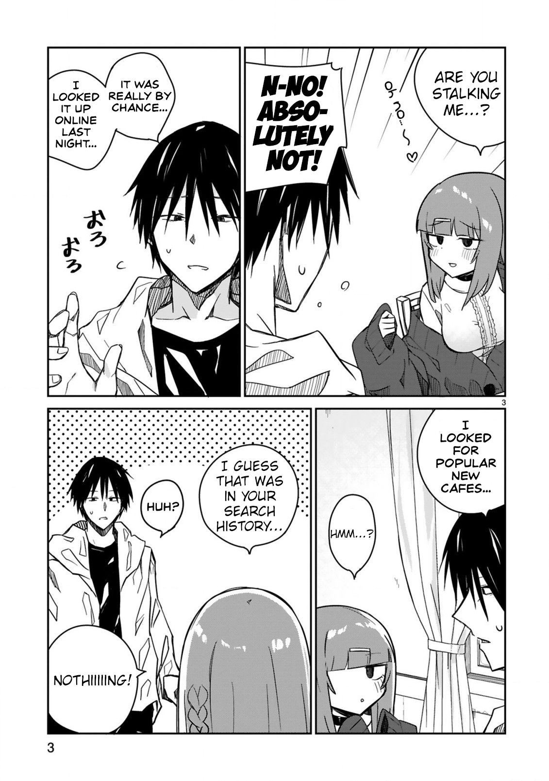 Loooser Loser Loser Loser Sensei Chapter 11 page 3 - Chapter 11