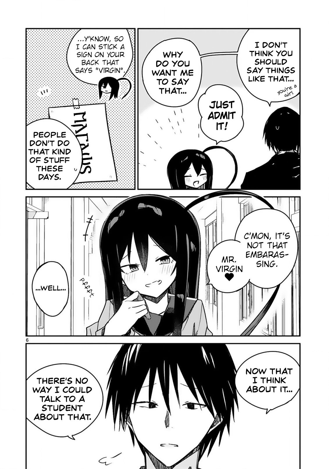 Loooser Loser Loser Loser Sensei Chapter 12 page 6 - Chapter 12