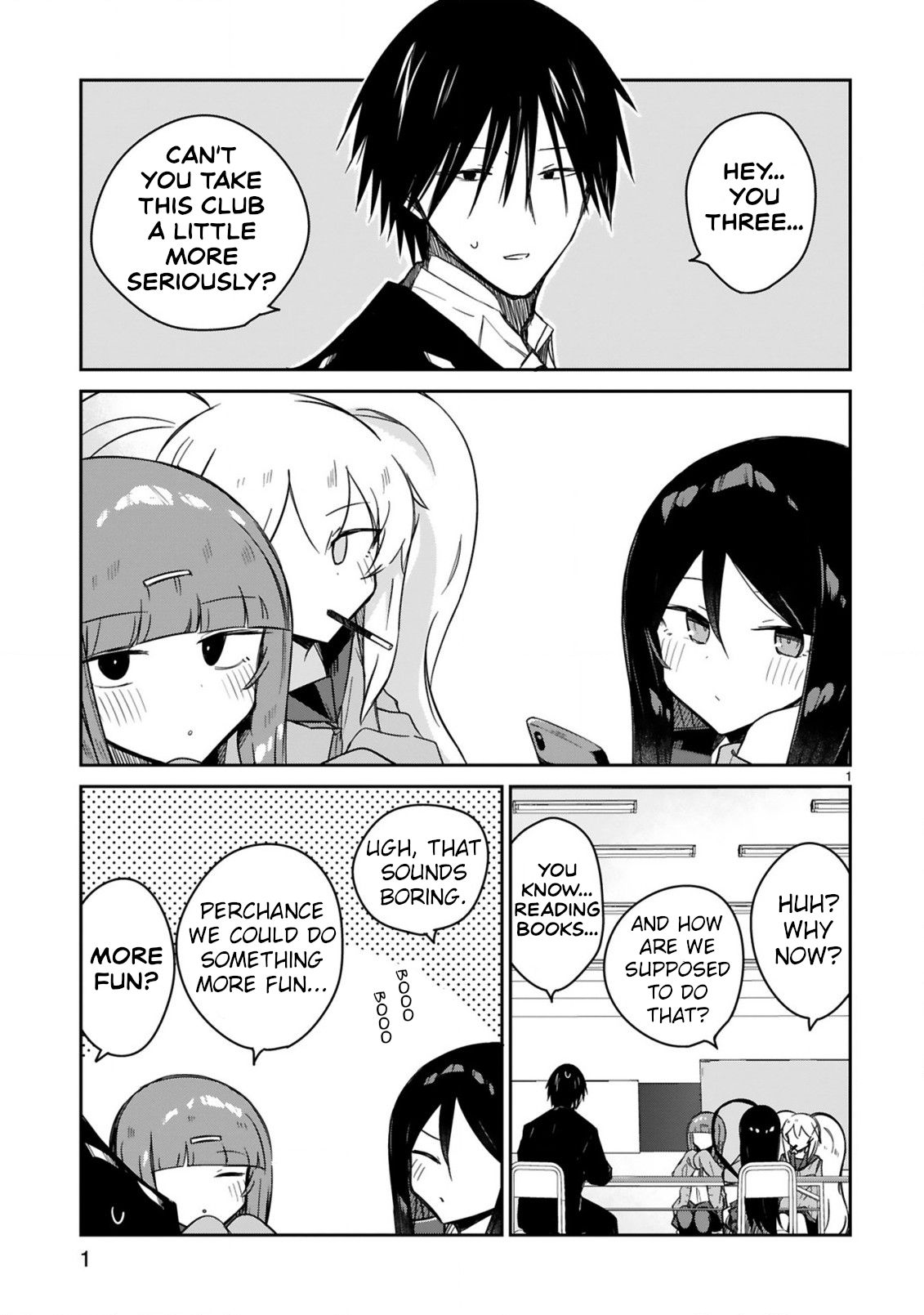 Loooser Loser Loser Loser Sensei Chapter 13 page 1 - Chapter 13