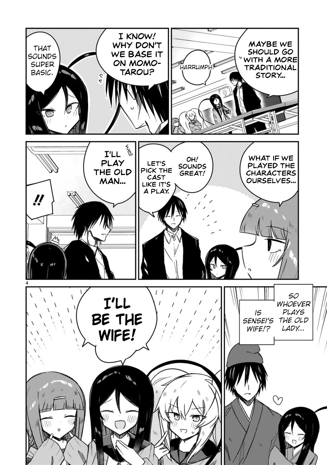 Loooser Loser Loser Loser Sensei Chapter 13 page 4 - Chapter 13