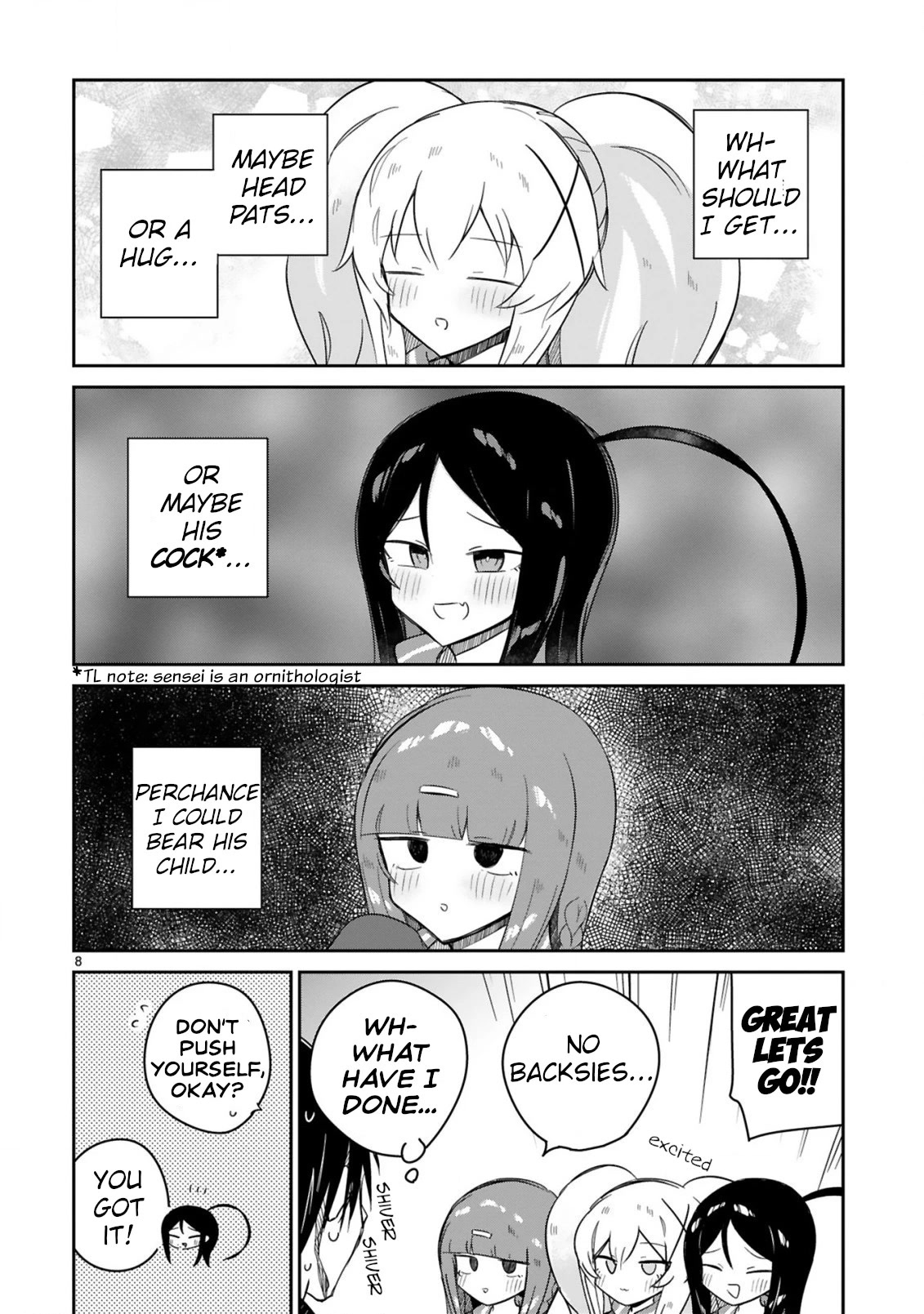 Loooser Loser Loser Loser Sensei Chapter 14 page 8 - Chapter 14