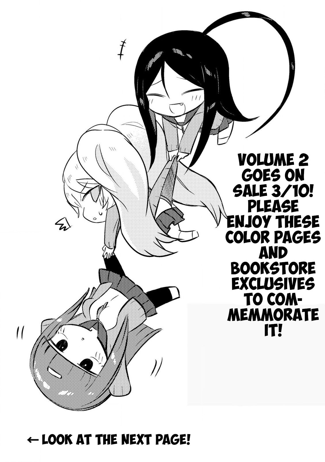 Loooser Loser Loser Loser Sensei Chapter 15.5 page 1 - Chapter 15.5: Volume 2 Commemmorative Color Pages and List of Bookstore Exclusives