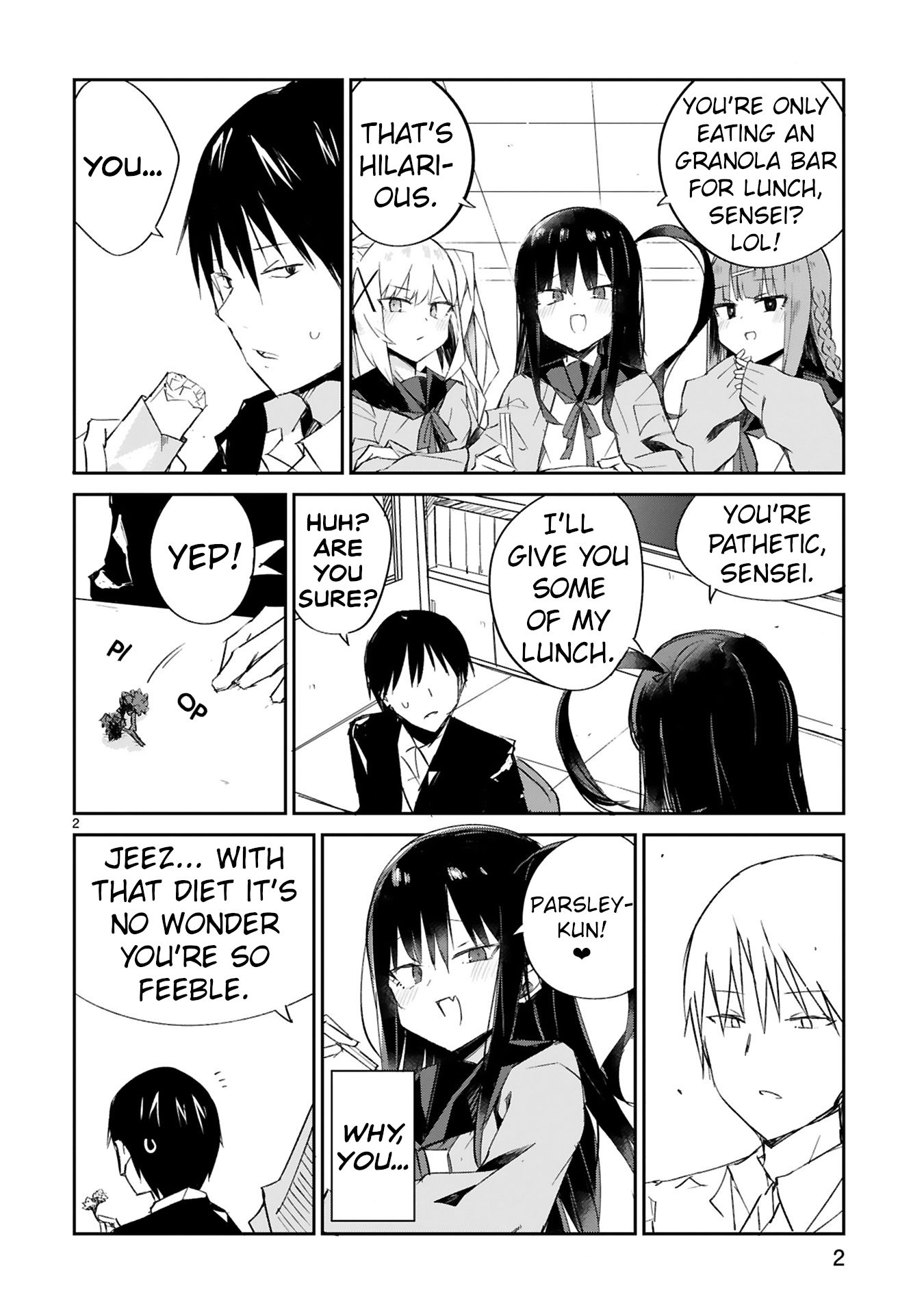 Loooser Loser Loser Loser Sensei Chapter 2 page 2 - Chapter 2: Oneshot