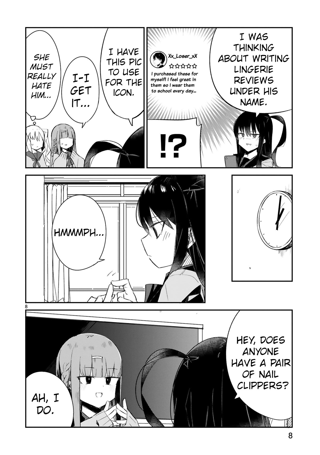 Loooser Loser Loser Loser Sensei Chapter 2 page 8 - Chapter 2: Oneshot