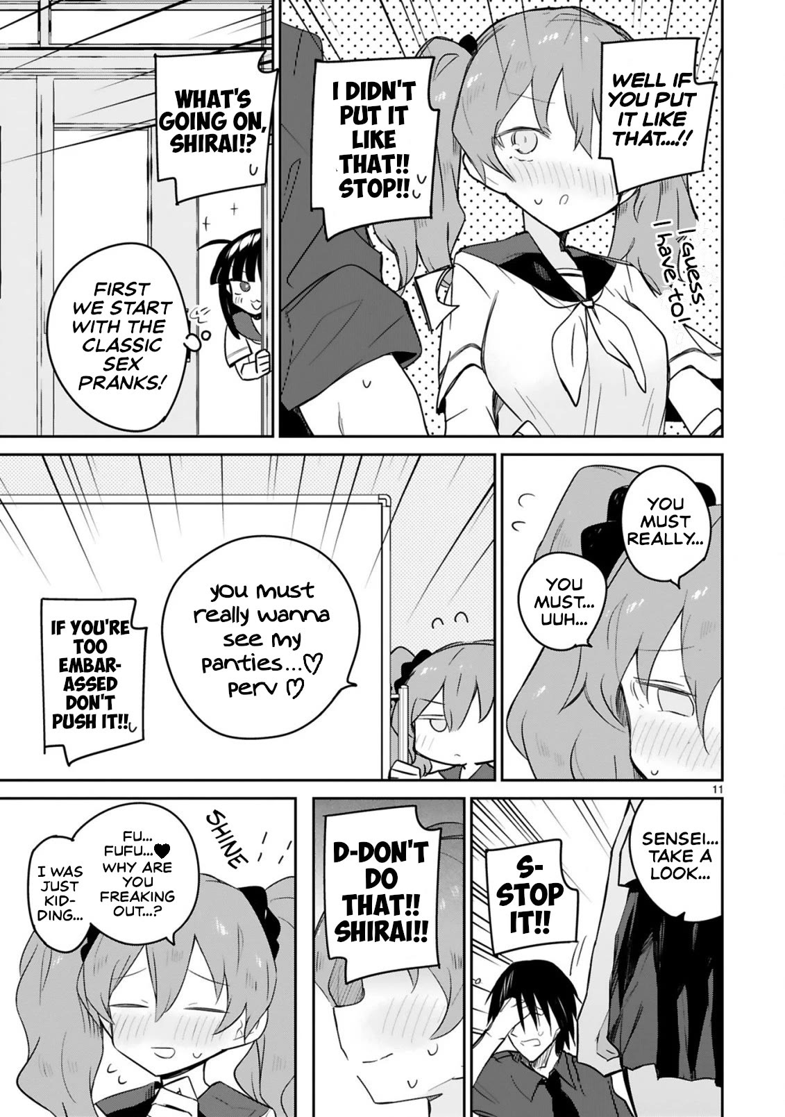 Loooser Loser Loser Loser Sensei Chapter 21 page 11 - Chapter 21