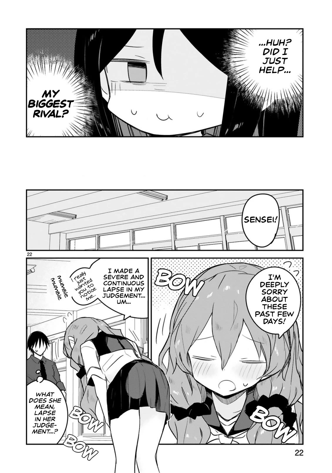 Loooser Loser Loser Loser Sensei Chapter 21 page 22 - Chapter 21