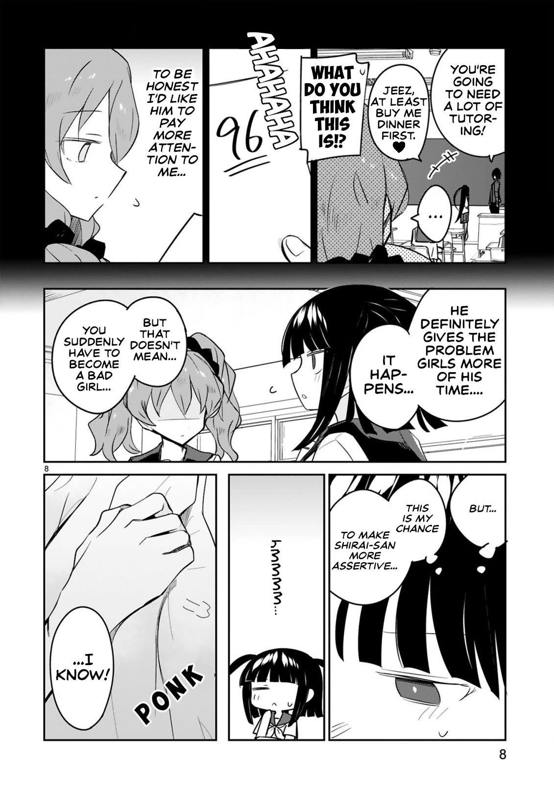 Loooser Loser Loser Loser Sensei Chapter 21 page 8 - Chapter 21