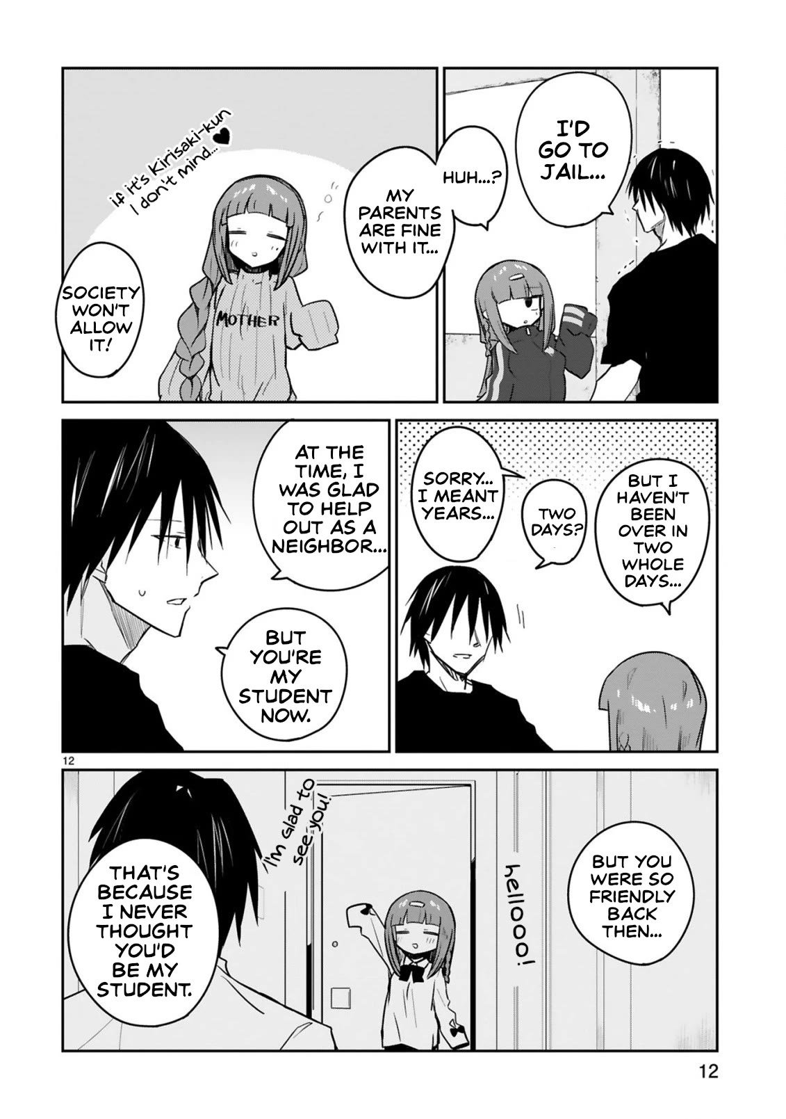 Loooser Loser Loser Loser Sensei Chapter 22 page 12 - Chapter 22