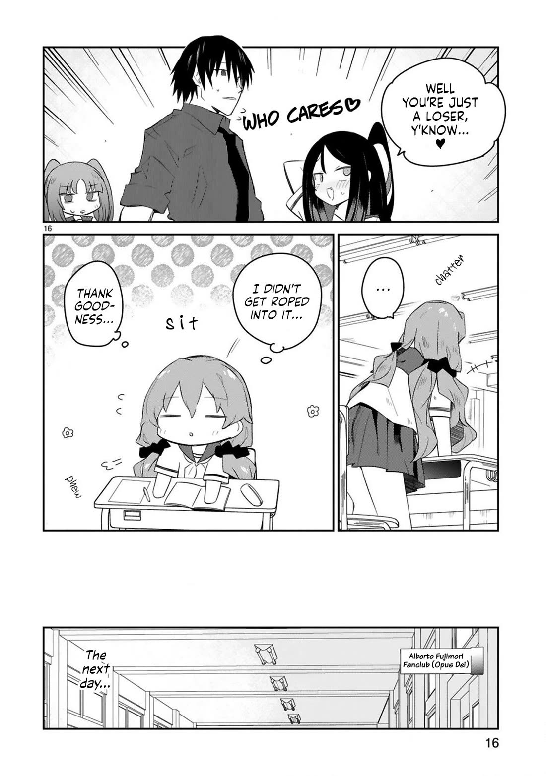 Loooser Loser Loser Loser Sensei Chapter 27 page 16 - Chapter 27