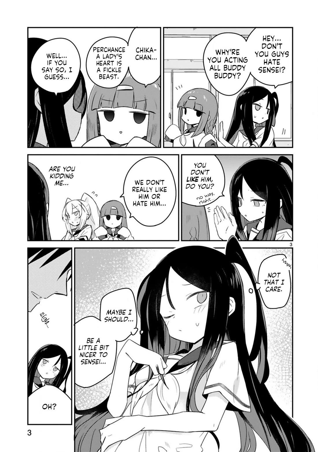 Loooser Loser Loser Loser Sensei Chapter 27 page 3 - Chapter 27