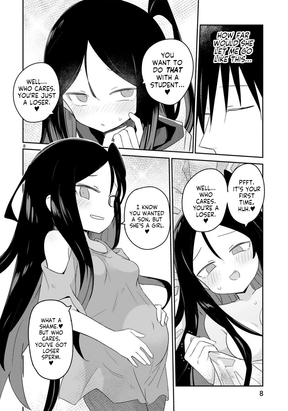 Loooser Loser Loser Loser Sensei Chapter 27 page 8 - Chapter 27