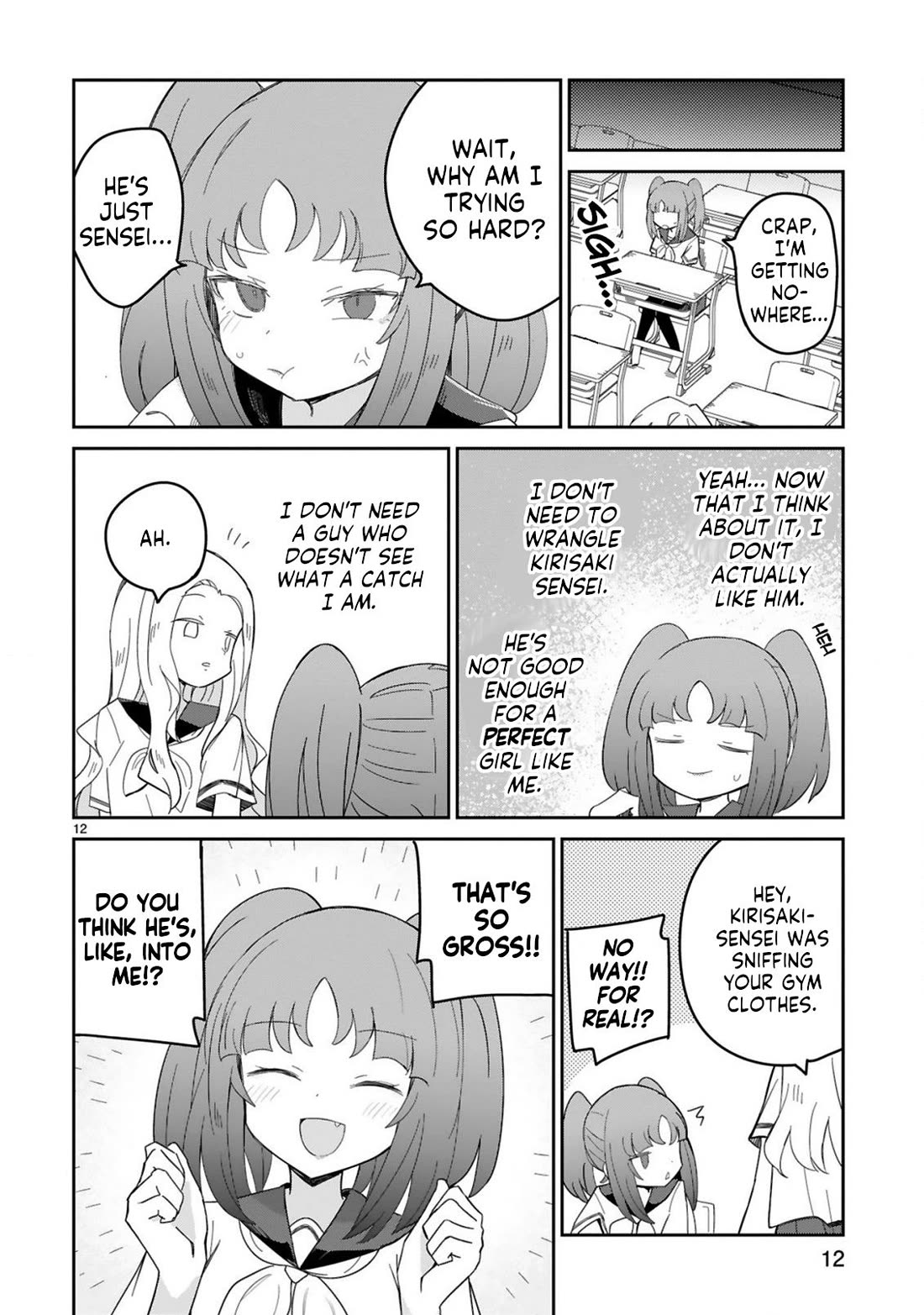 Loooser Loser Loser Loser Sensei Chapter 28 page 12 - Chapter 28
