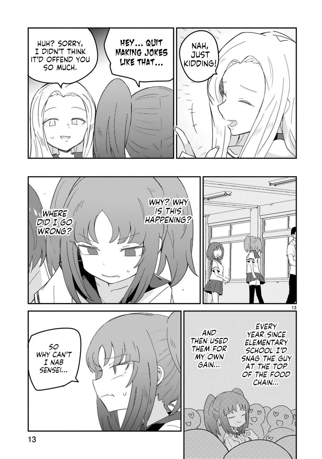 Loooser Loser Loser Loser Sensei Chapter 28 page 13 - Chapter 28