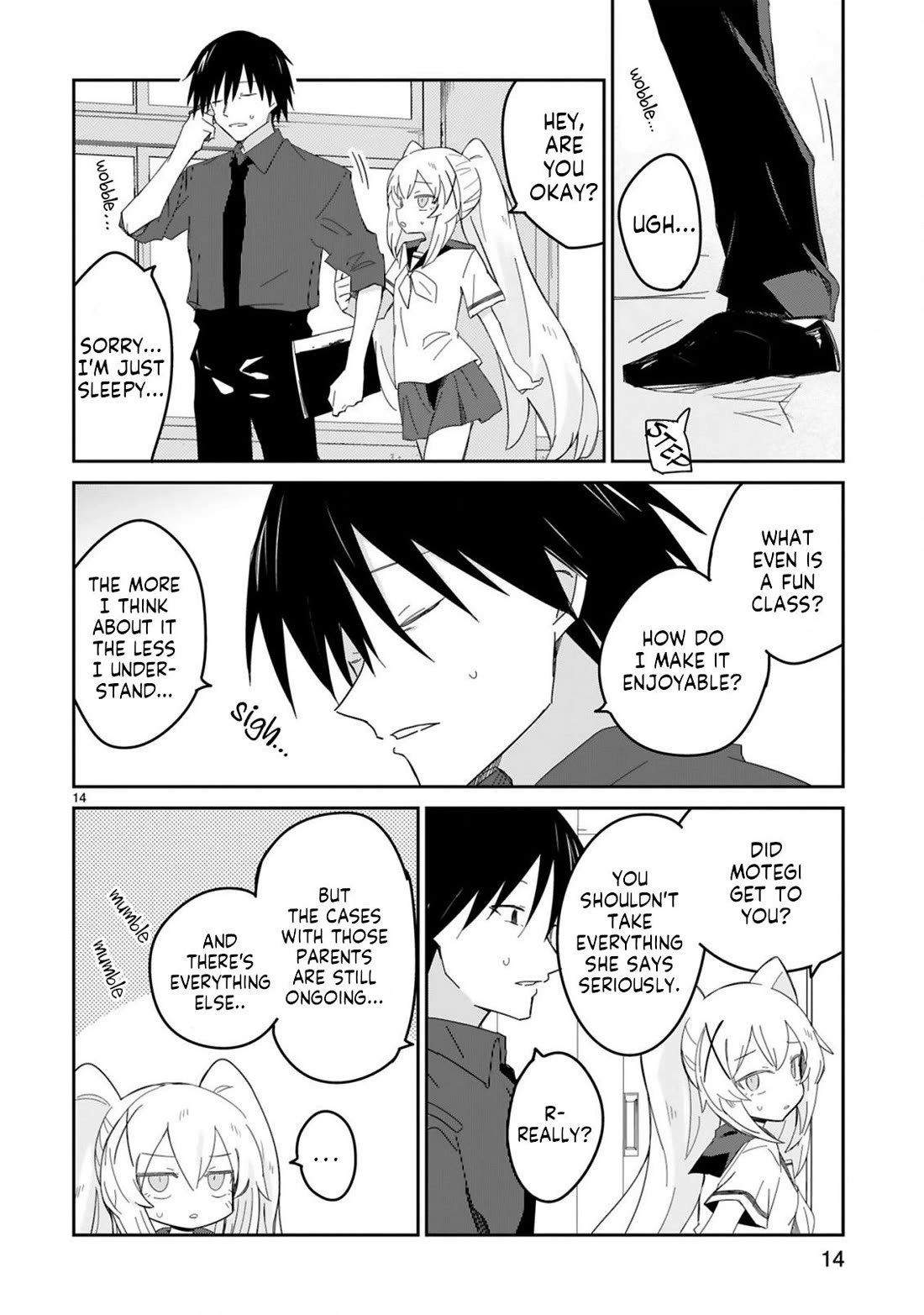 Loooser Loser Loser Loser Sensei Chapter 28 page 14 - Chapter 28