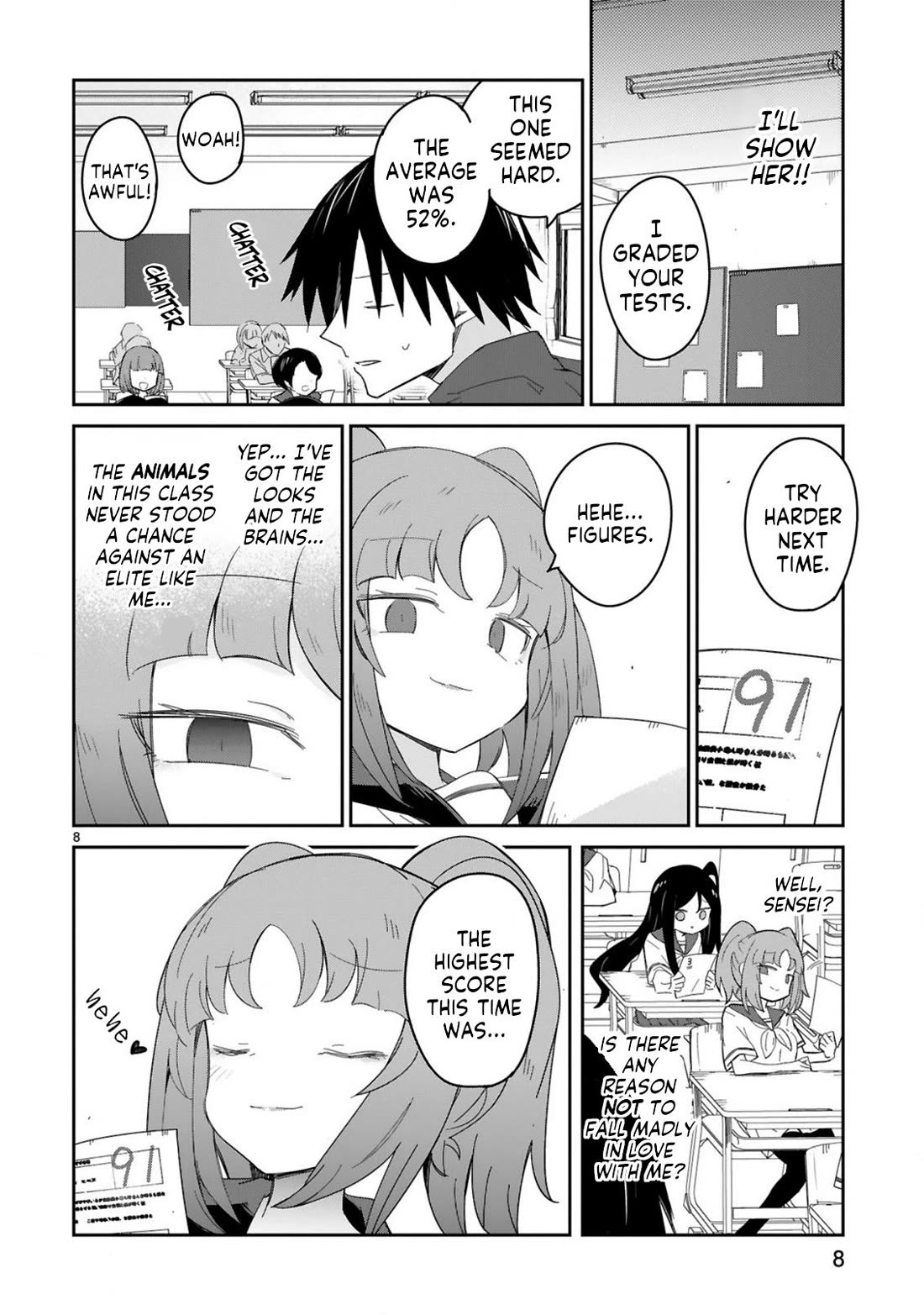 Loooser Loser Loser Loser Sensei Chapter 28 page 8 - Chapter 28