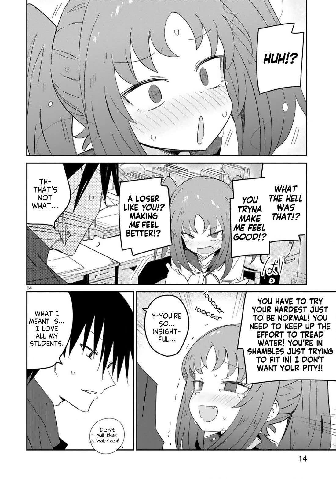 Loooser Loser Loser Loser Sensei Chapter 29 page 14 - Chapter 29