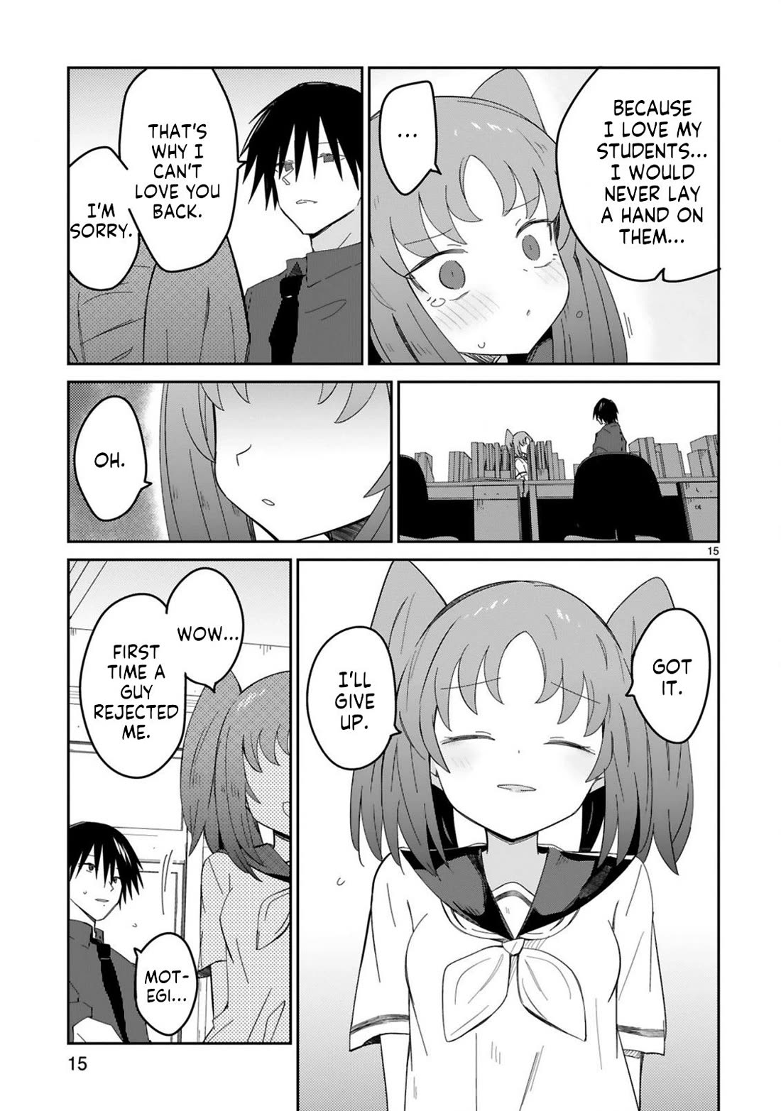 Loooser Loser Loser Loser Sensei Chapter 29 page 15 - Chapter 29