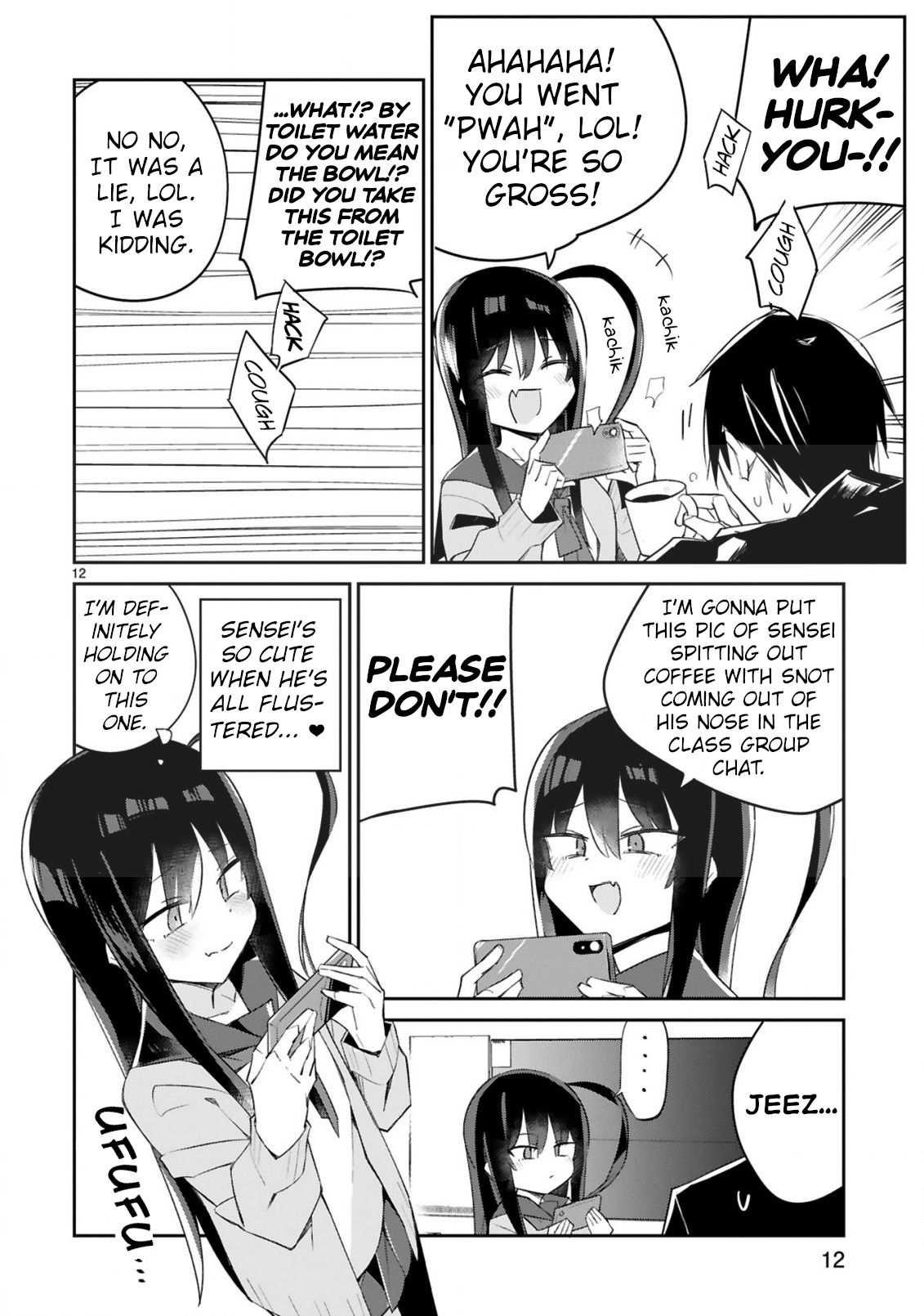 Loooser Loser Loser Loser Sensei Chapter 3 page 12 - Chapter 3