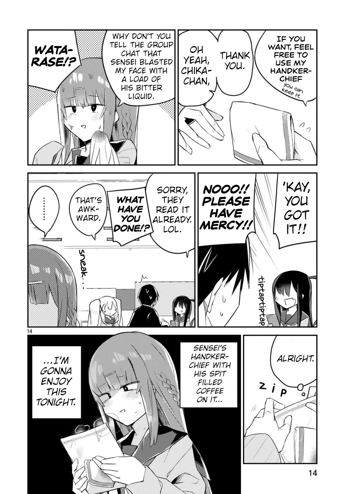 Loooser Loser Loser Loser Sensei Chapter 3 page 14 - Chapter 3