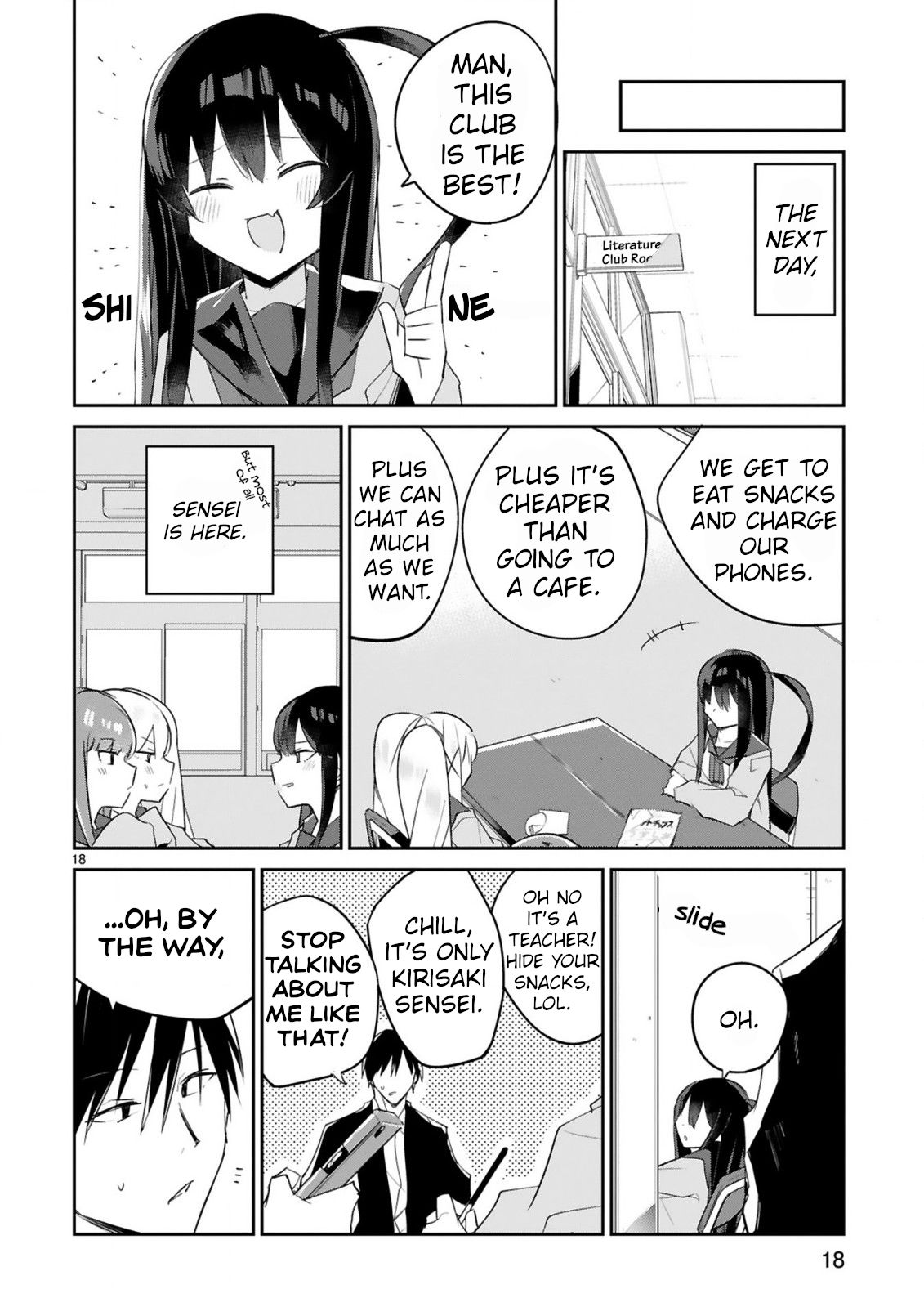 Loooser Loser Loser Loser Sensei Chapter 3 page 18 - Chapter 3