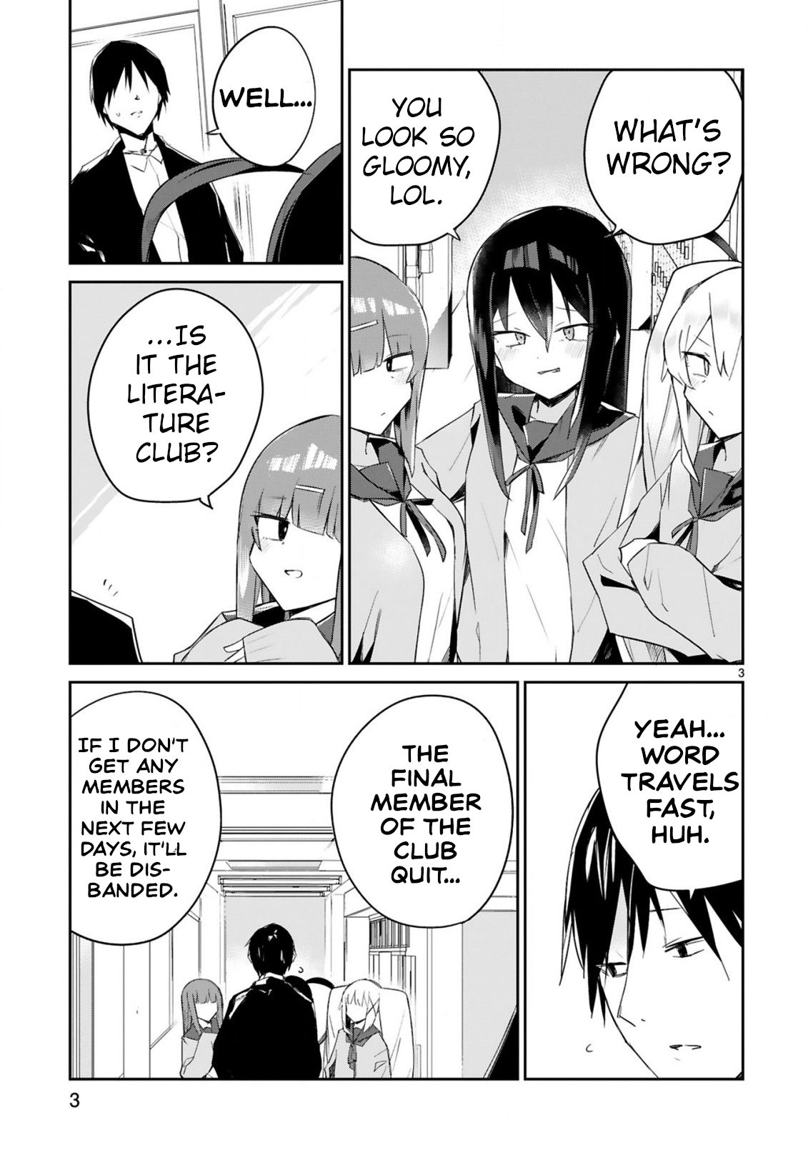 Loooser Loser Loser Loser Sensei Chapter 3 page 3 - Chapter 3
