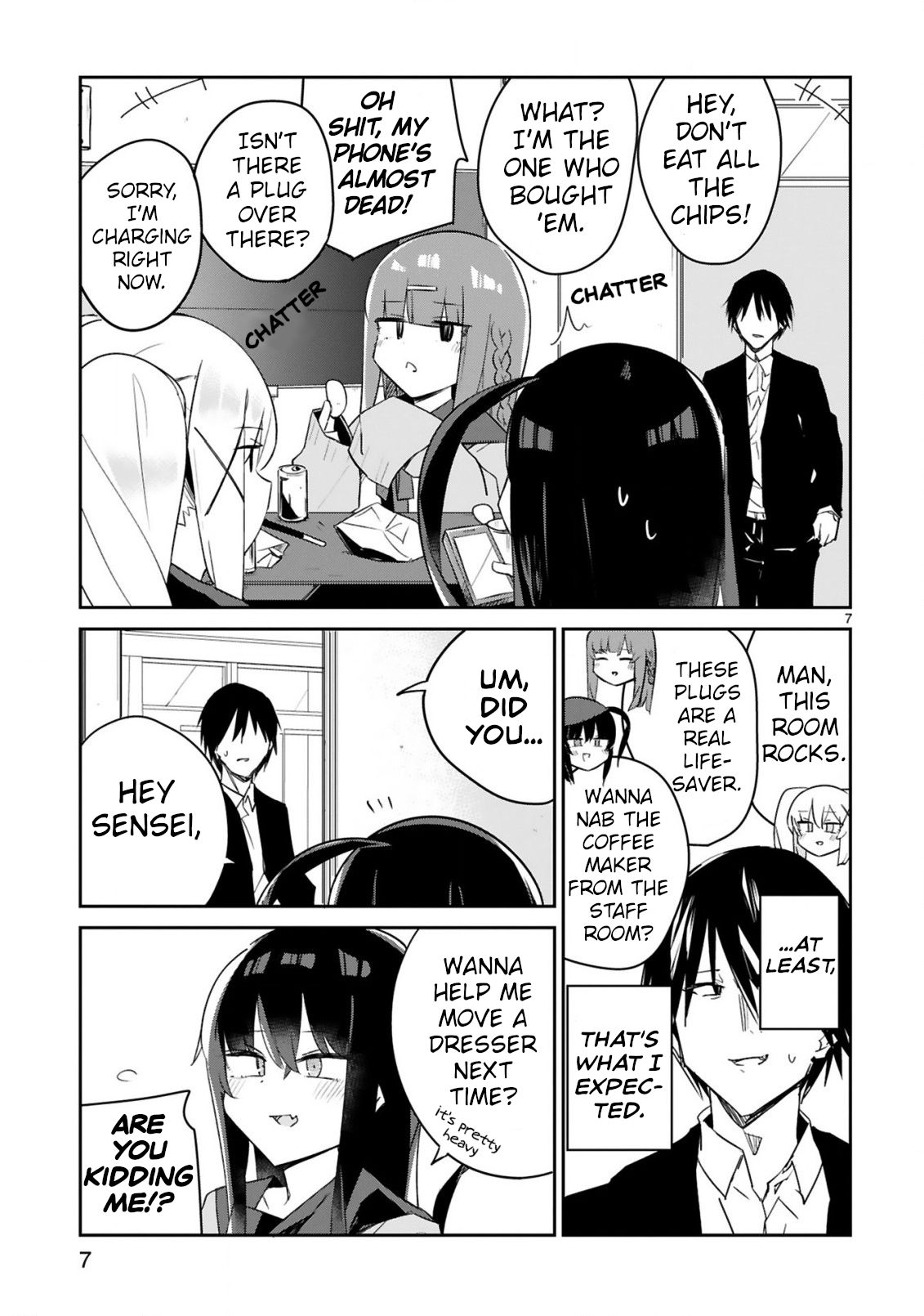 Loooser Loser Loser Loser Sensei Chapter 3 page 7 - Chapter 3