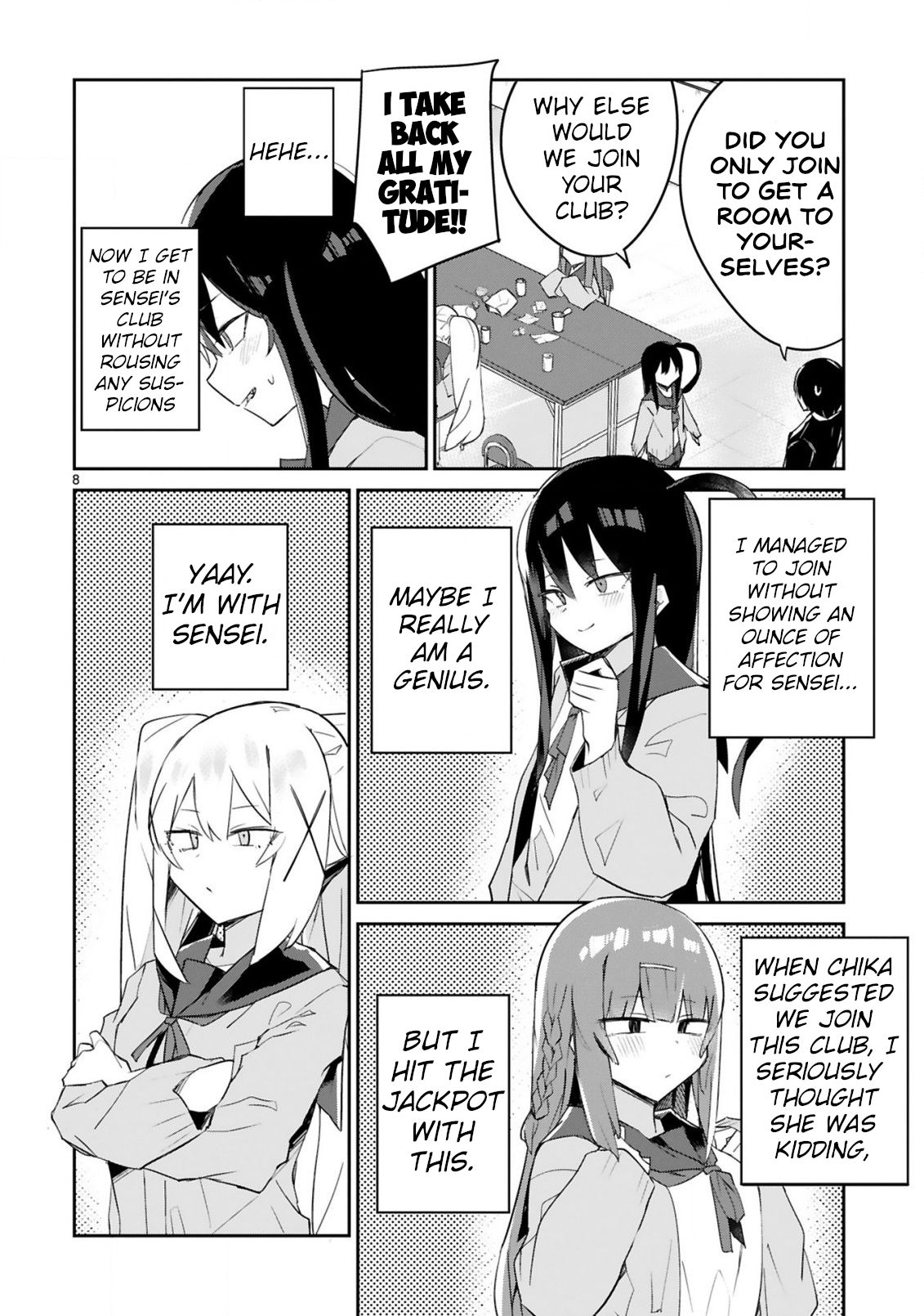 Loooser Loser Loser Loser Sensei Chapter 3 page 8 - Chapter 3