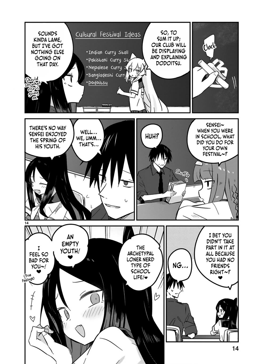 Loooser Loser Loser Loser Sensei Chapter 30 page 14 - Chapter 30