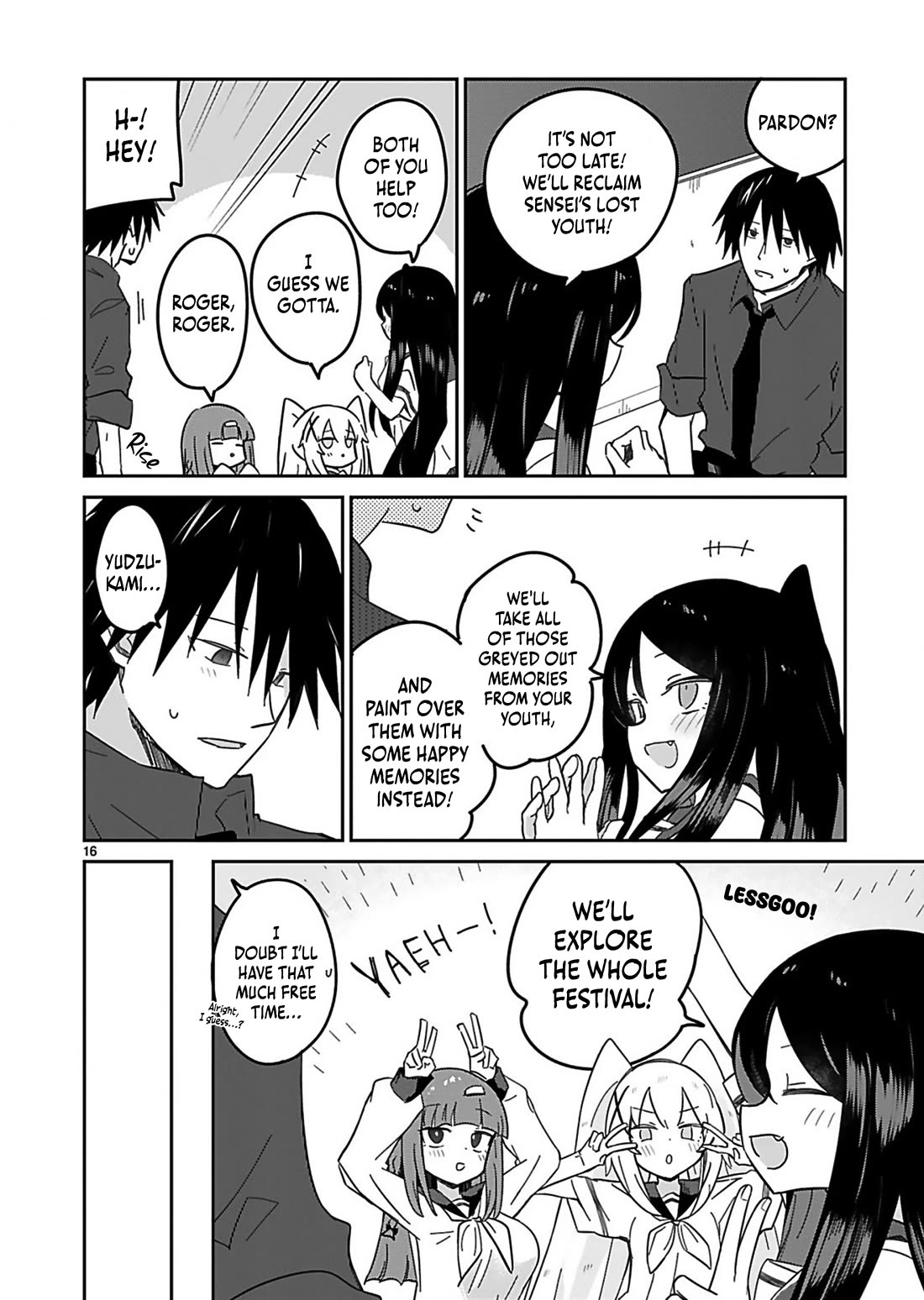 Loooser Loser Loser Loser Sensei Chapter 30 page 16 - Chapter 30