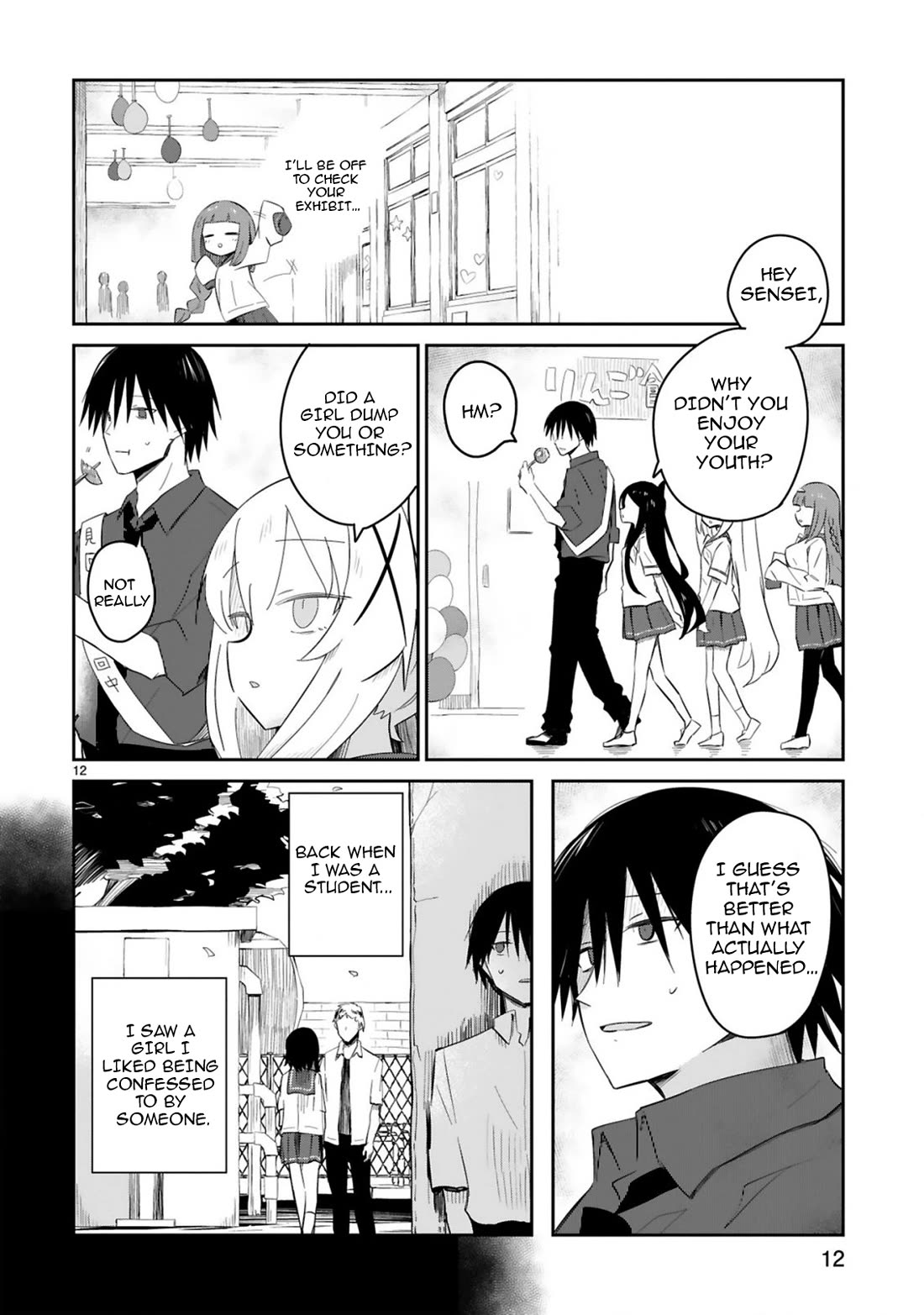 Loooser Loser Loser Loser Sensei Chapter 31 page 12 - Chapter 31