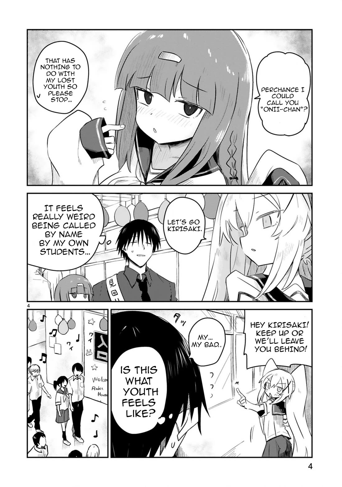 Loooser Loser Loser Loser Sensei Chapter 31 page 4 - Chapter 31