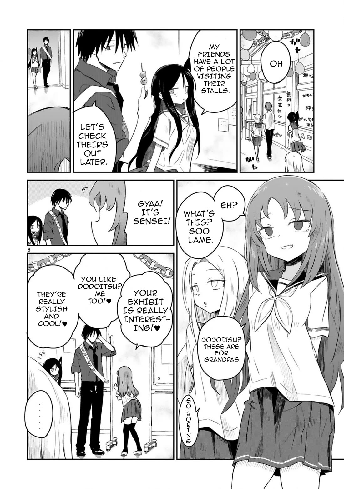 Loooser Loser Loser Loser Sensei Chapter 31 page 8 - Chapter 31