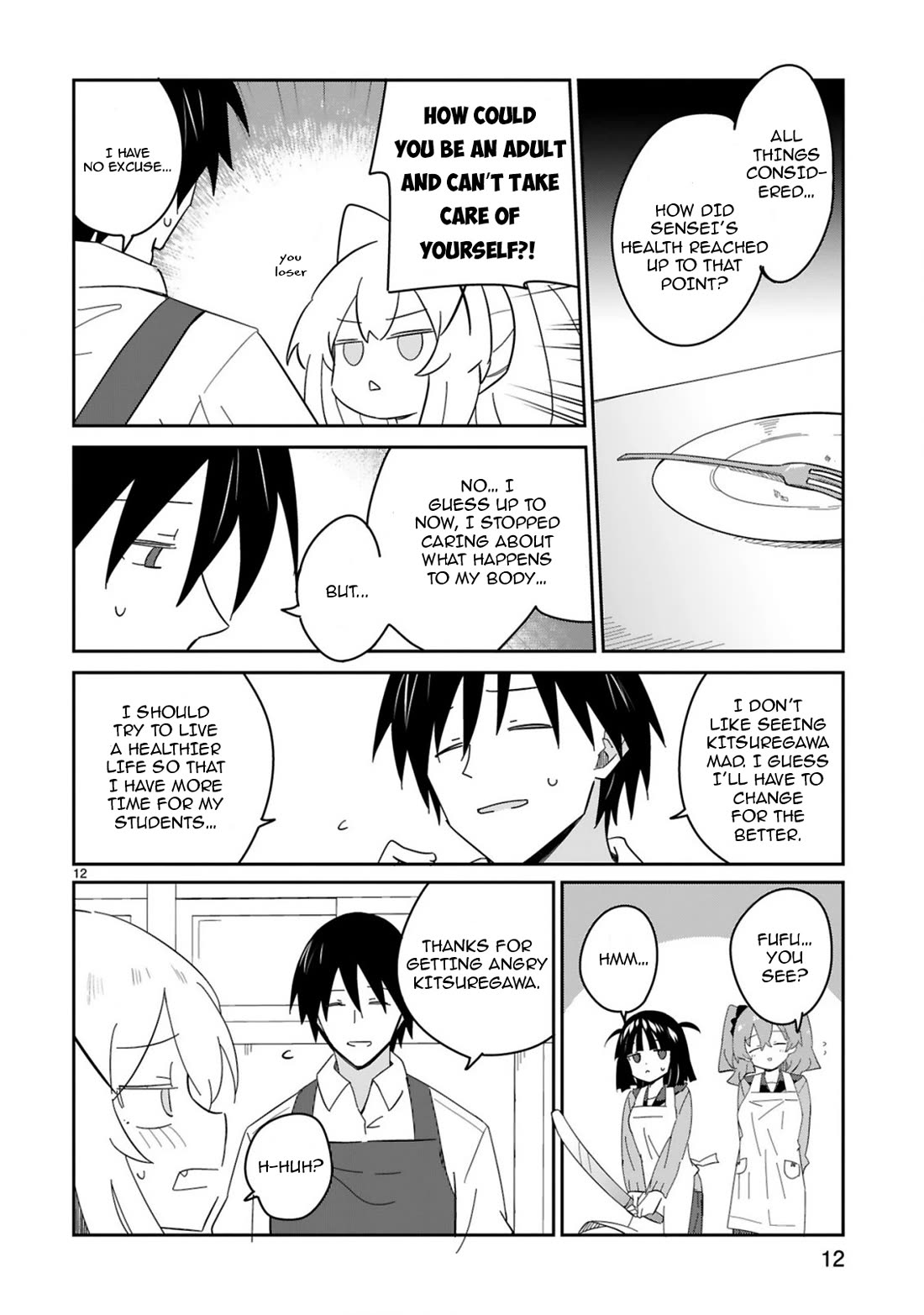 Loooser Loser Loser Loser Sensei Chapter 34 page 12 - Chapter 34
