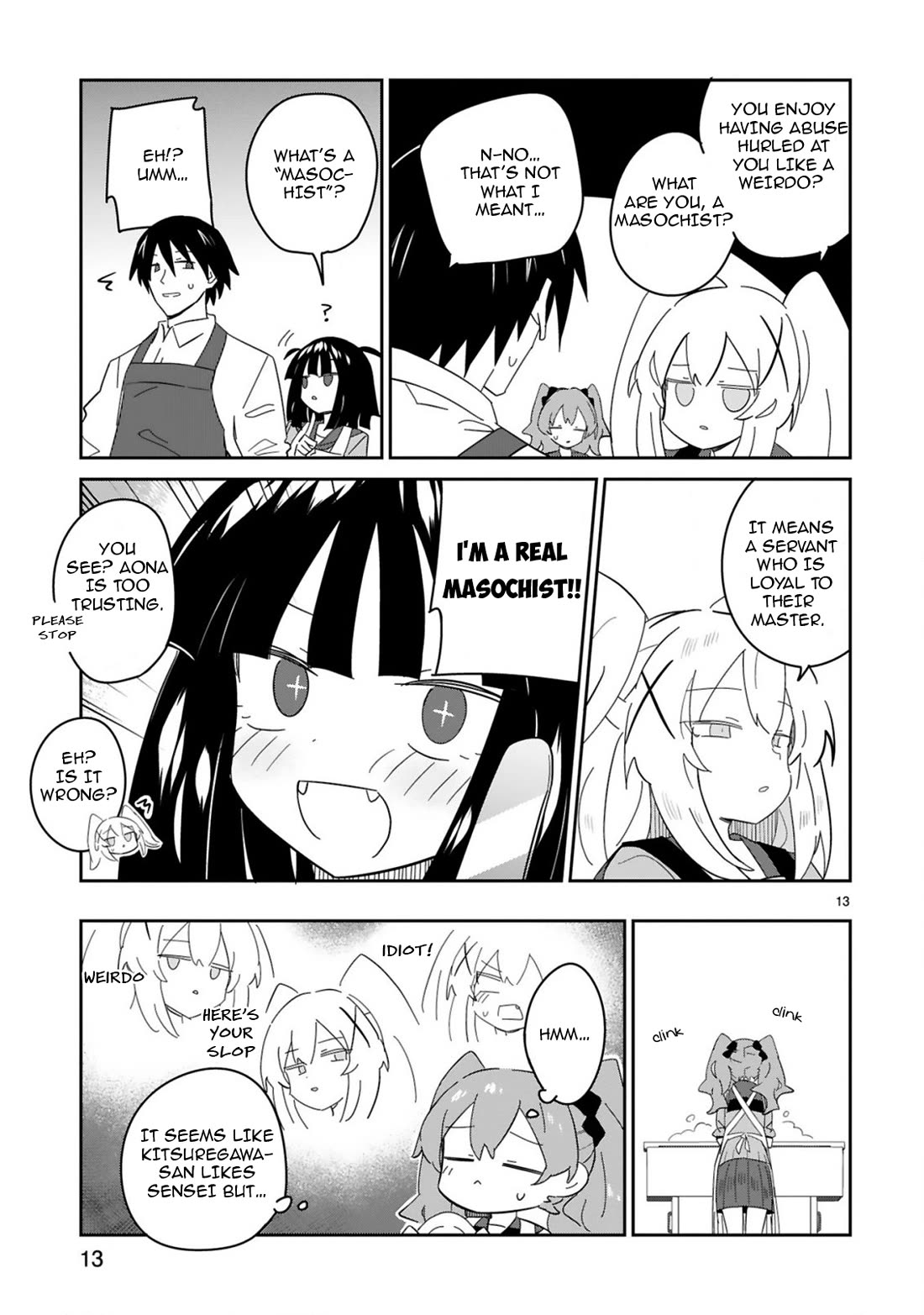 Loooser Loser Loser Loser Sensei Chapter 34 page 13 - Chapter 34