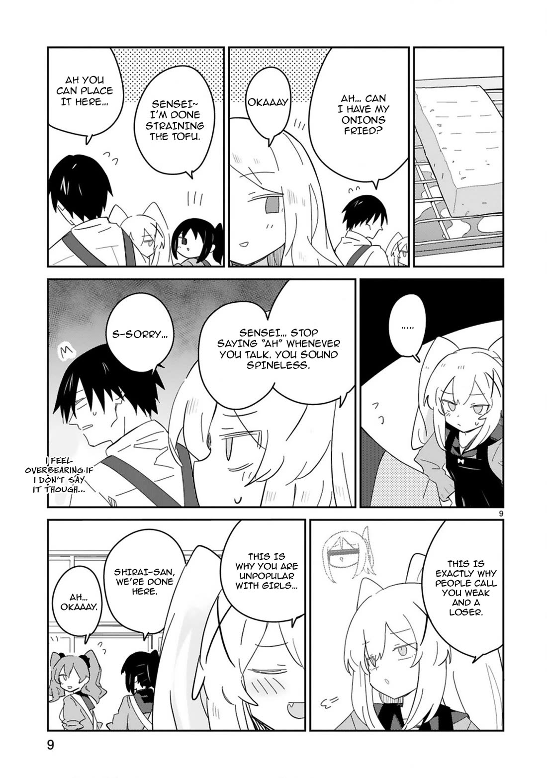 Loooser Loser Loser Loser Sensei Chapter 34 page 9 - Chapter 34