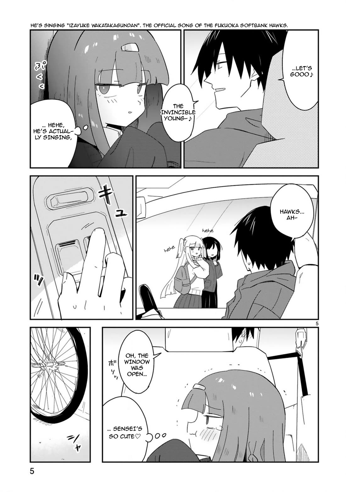 Loooser Loser Loser Loser Sensei Chapter 35 page 5 - Chapter 35