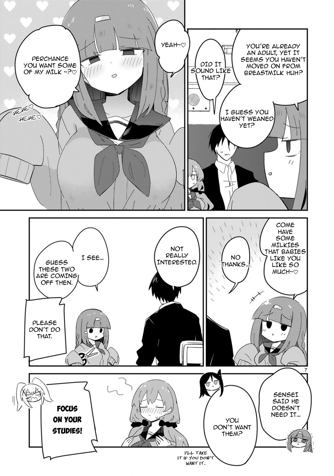Loooser Loser Loser Loser Sensei Chapter 36 page 7 - Chapter 36