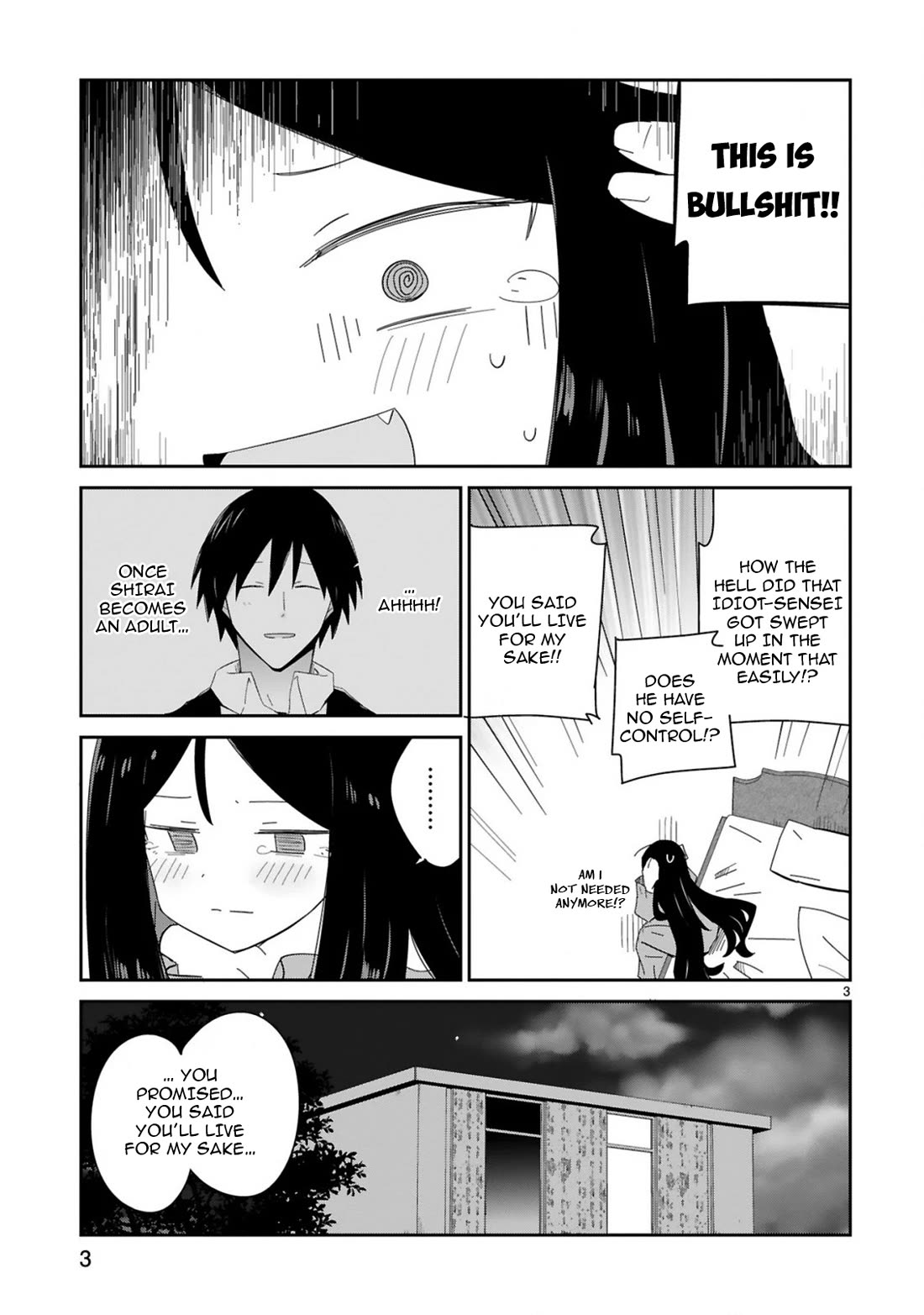 Loooser Loser Loser Loser Sensei Chapter 37 page 3 - Chapter 37 [END]