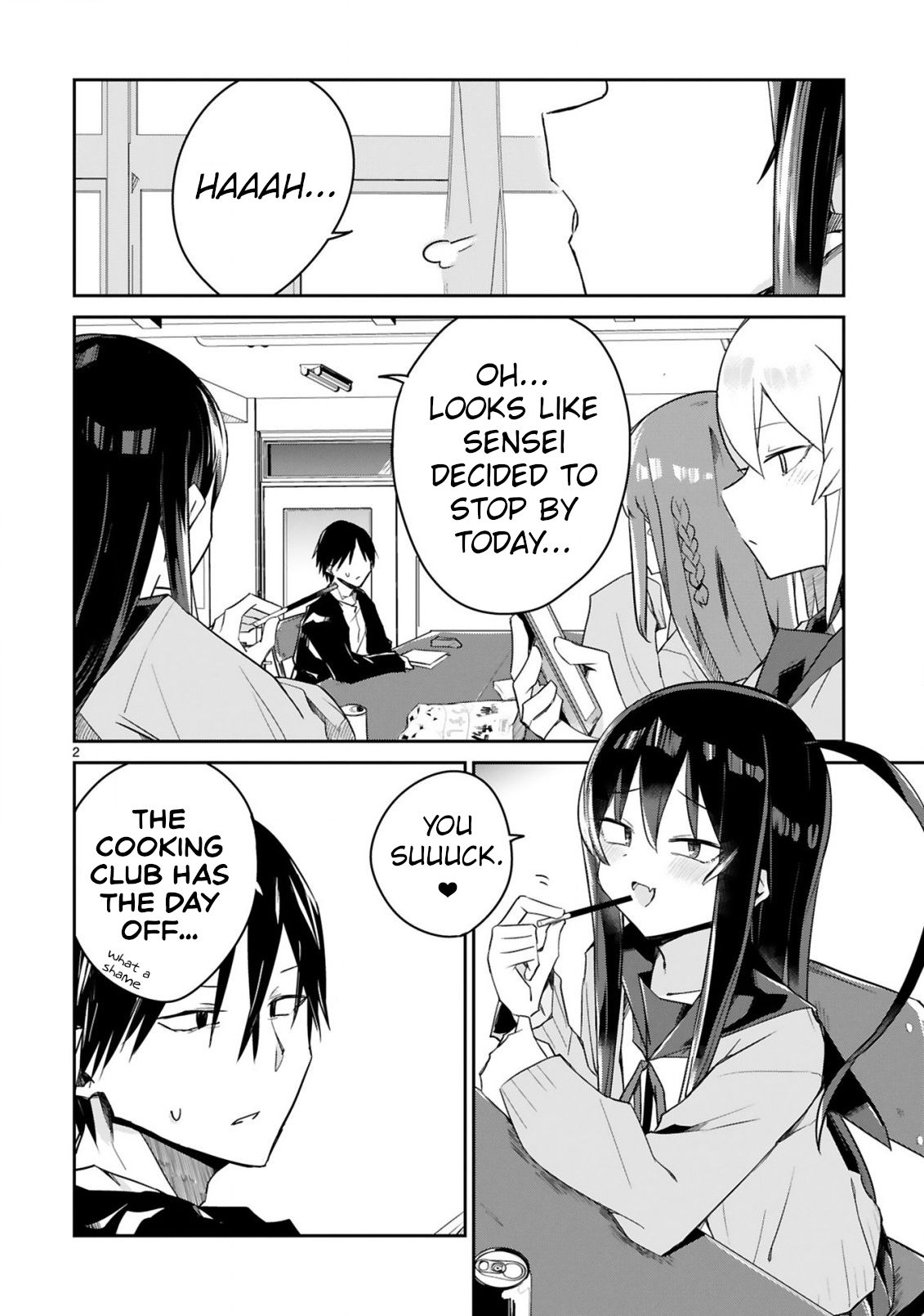 Loooser Loser Loser Loser Sensei Chapter 4 page 2 - Chapter 4