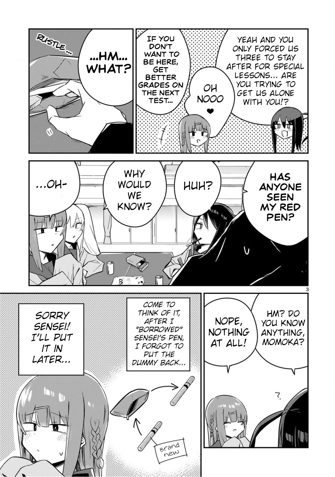 Loooser Loser Loser Loser Sensei Chapter 4 page 3 - Chapter 4